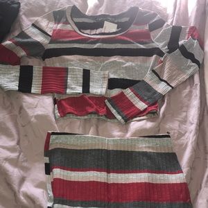 CROP TOP & PENCIL SKIRT